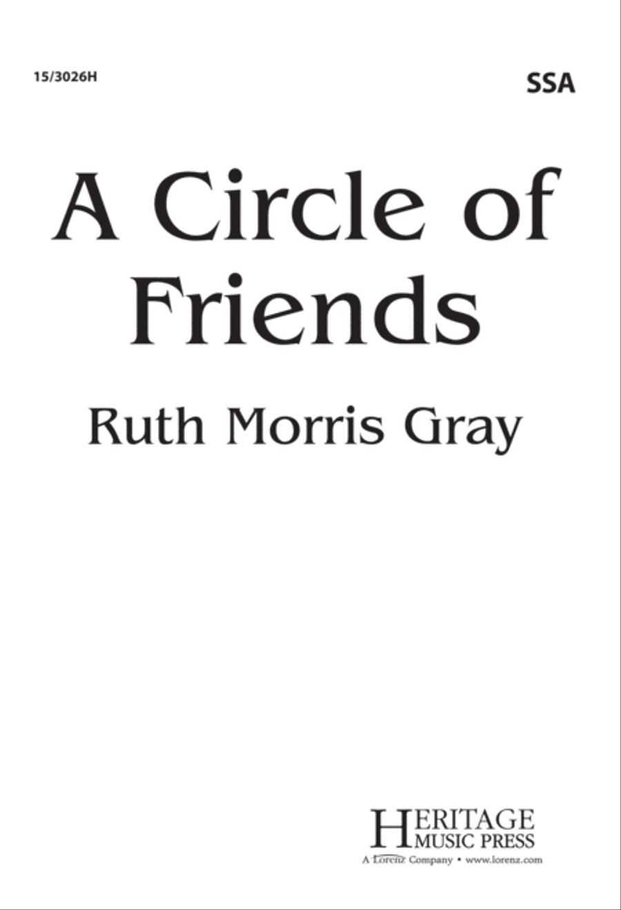 A Circle of Friends A Circle of Friends SSA scores gallery preview page 1