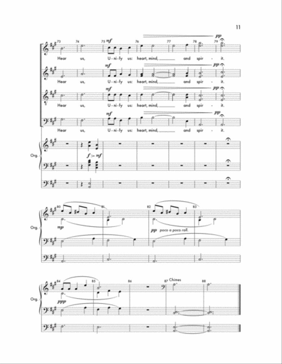 Prayer For The Congregation Divisi scores gallery preview page 10