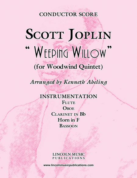 Joplin - “Weeping Willow” (for Woodwind Quintet) image number null