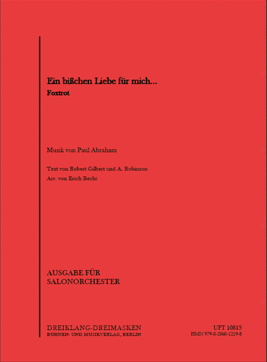 Ein bißchen Liebe für mich School and Community scores gallery preview page 1