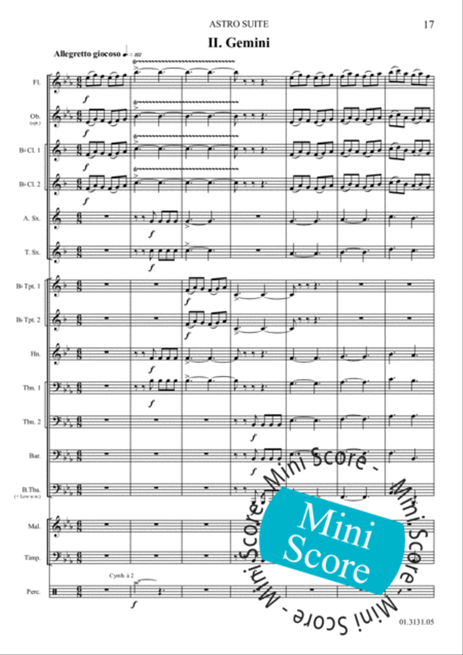 Astro Suite Astro Suite Concert Band scores gallery preview page 23