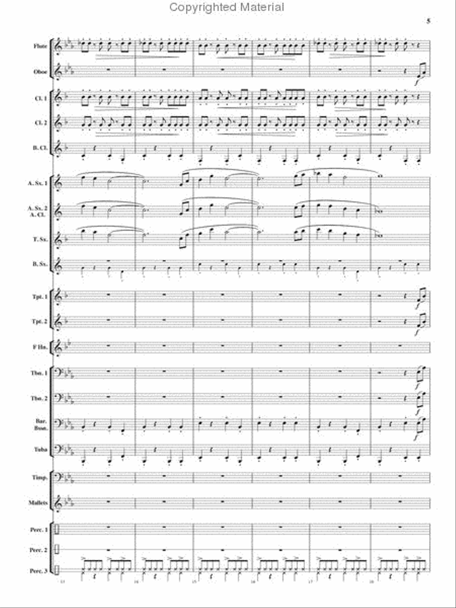 Stargazer Concert Band scores gallery preview page 4