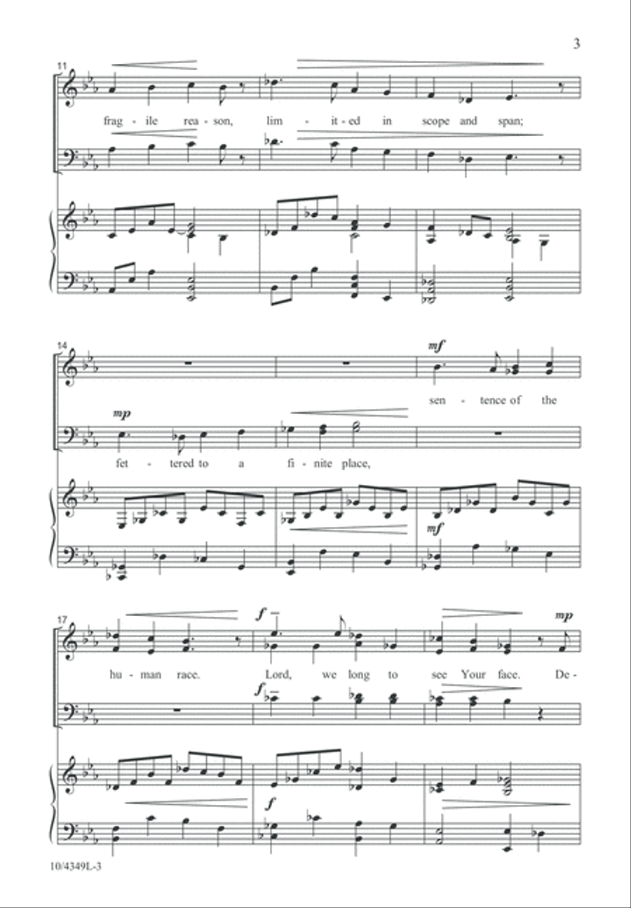 The Mystery of Years 4-Part scores gallery preview page 3