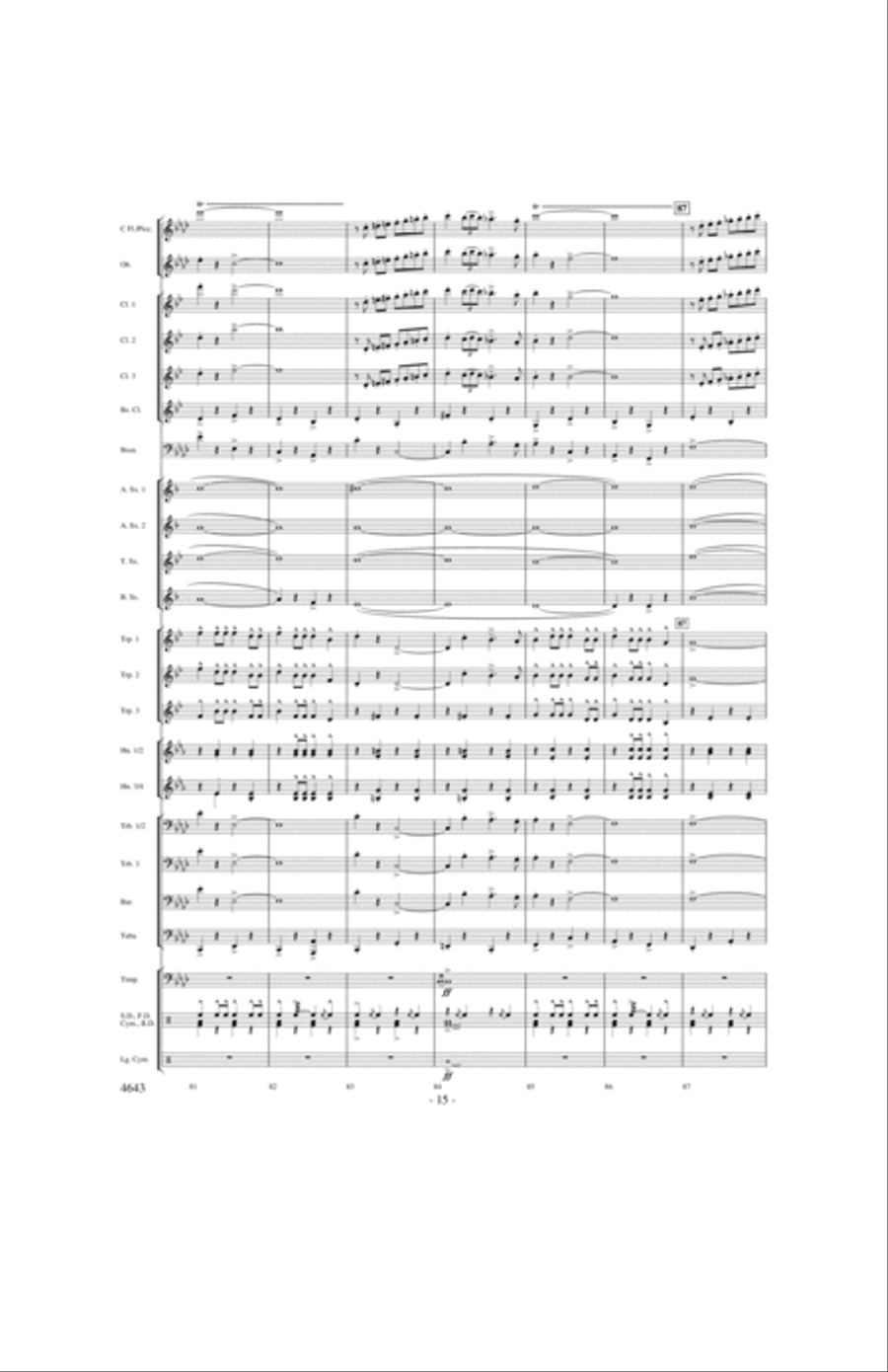 National Emblem National Emblem Concert Band scores gallery preview page 14