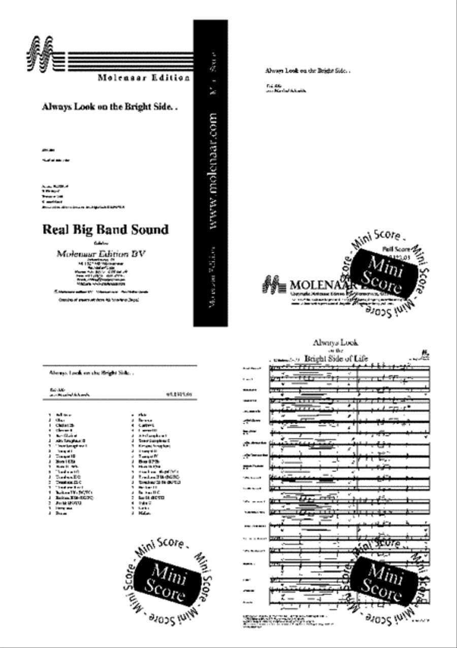Always Look on the Bright Side.. Big Band scores gallery preview page 2