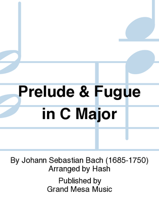 Book cover for Prelude & Fugue in C Major