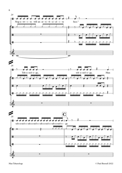 Max Tekanology - Score and Parts image number null