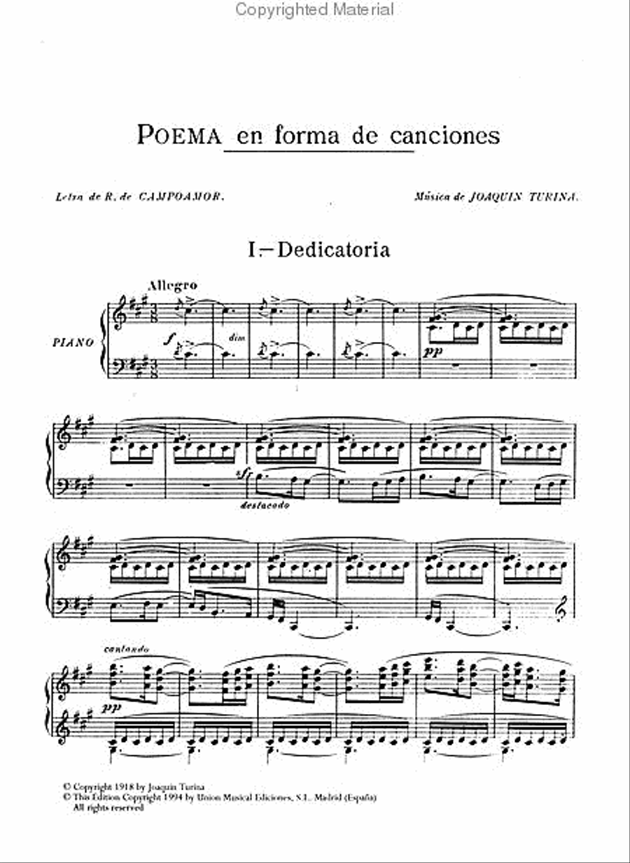 Poema En Forma De Canciones Voice scores gallery preview page 2