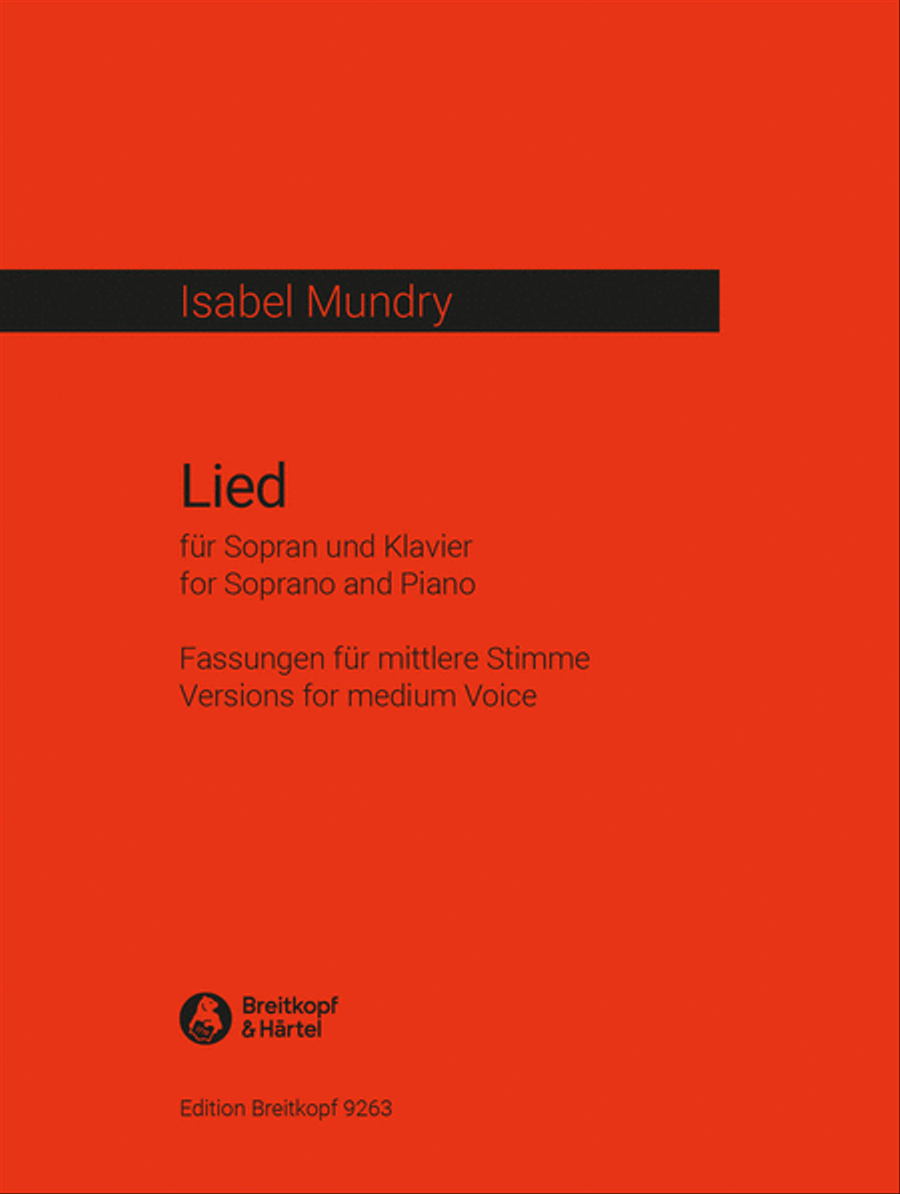 Lied Voice Solo scores gallery preview page 1