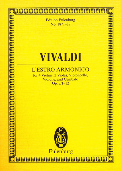 L'Estro Armonico Op. 3