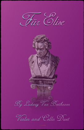 Book cover for Für Elise, Violin and Cello Duet