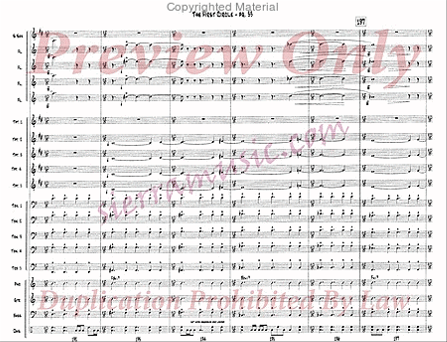 The First Circle Big Band scores gallery preview page 34