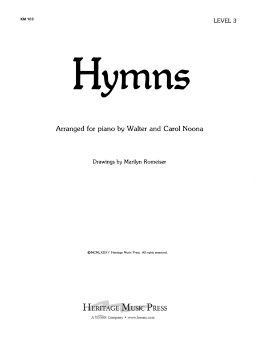 Young Pianist Hymns Level 3 Piano Method scores gallery preview page 3