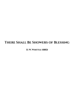 Book cover for There Shall Be Showers of Blessing