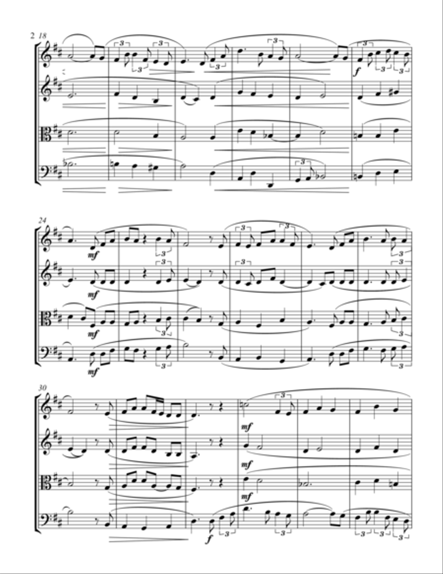And So It Goes A Cappella scores gallery preview page 2