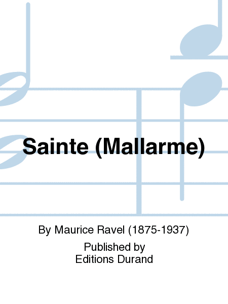 Sainte (Mallarme)