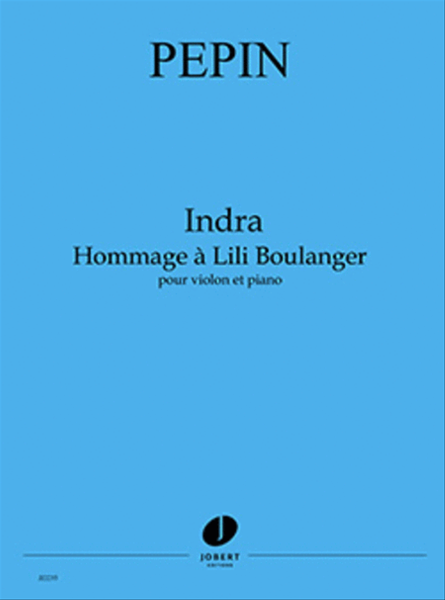 Indra - Hommage a Lili Boulanger Violin Solo scores gallery preview page 1