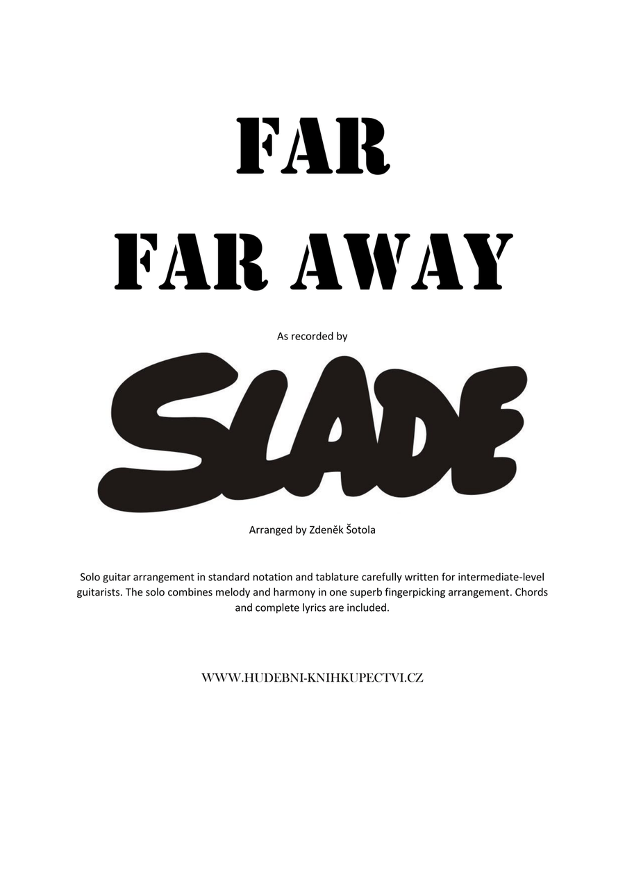 Far Far Away Guitar Tablature scores gallery preview page 1