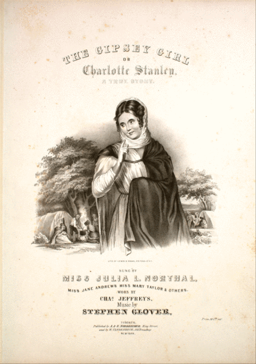 The Gipsey Girl, or, Charlotte Stanley. A True Story Voice scores gallery preview page 1