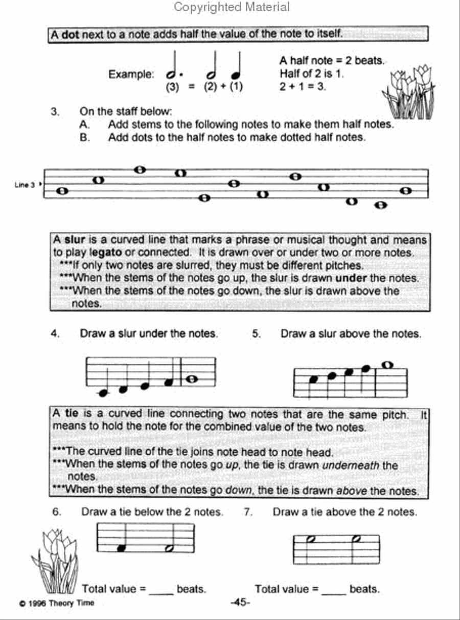 Theory Time Grade 3 Workbook