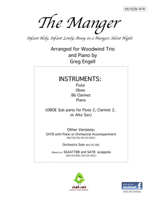 The Manger: Silent Night, Infant Holy, Away in a Manger