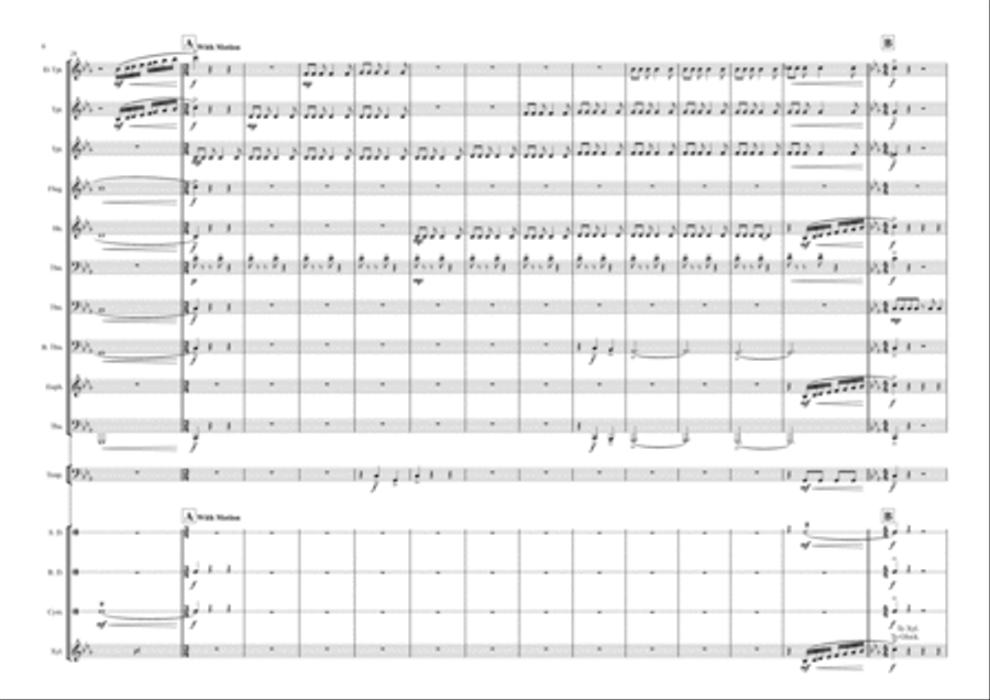 Fragile Textures Large Ensemble scores gallery preview page 6