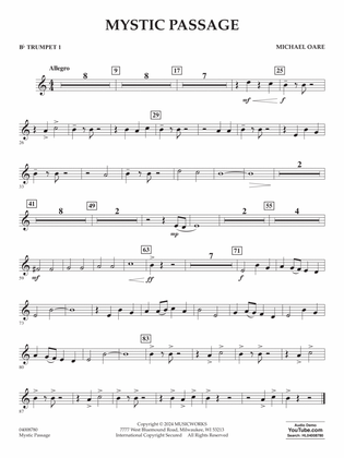 Mystic Passage - Bb Trumpet 1