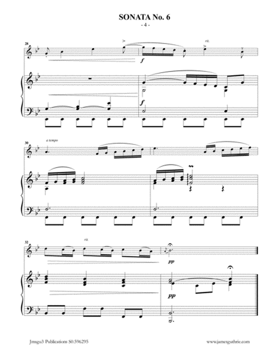 Vivaldi: Sonata No. 6 for Oboe & Piano image number null