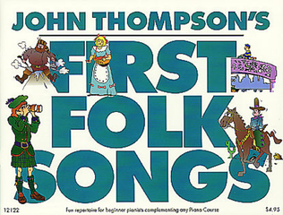 Book cover for John Thompson's First Folk Songs
