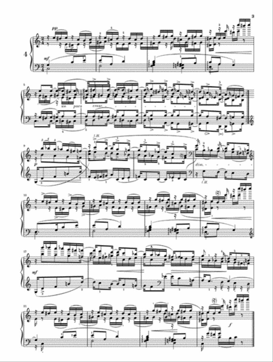 Impromptus, Op. 5 (Versions 1833 and 1850) Piano Solo scores gallery preview page 4