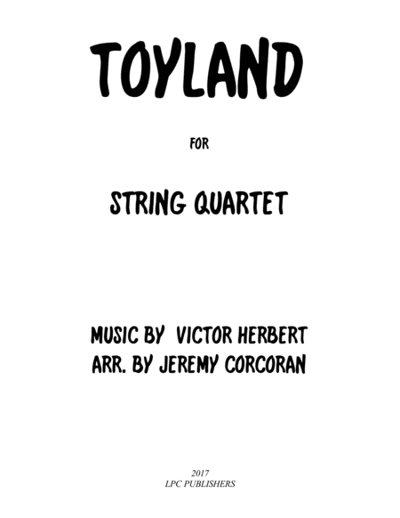 Toyland for String Quartet image number null