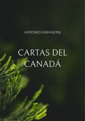 Book cover for Cartas del Canadá (Letters from Canada)