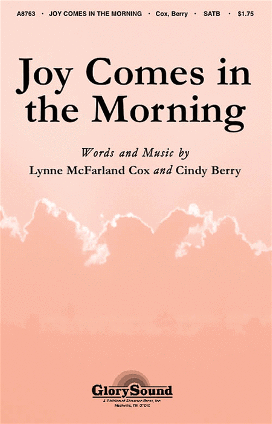 Joy Comes in the Morning 4-Part scores gallery preview page 1
