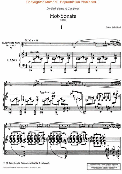 Hot-Sonate (Jazz Sonata)