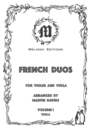 French Duos, Volume 1, viola part