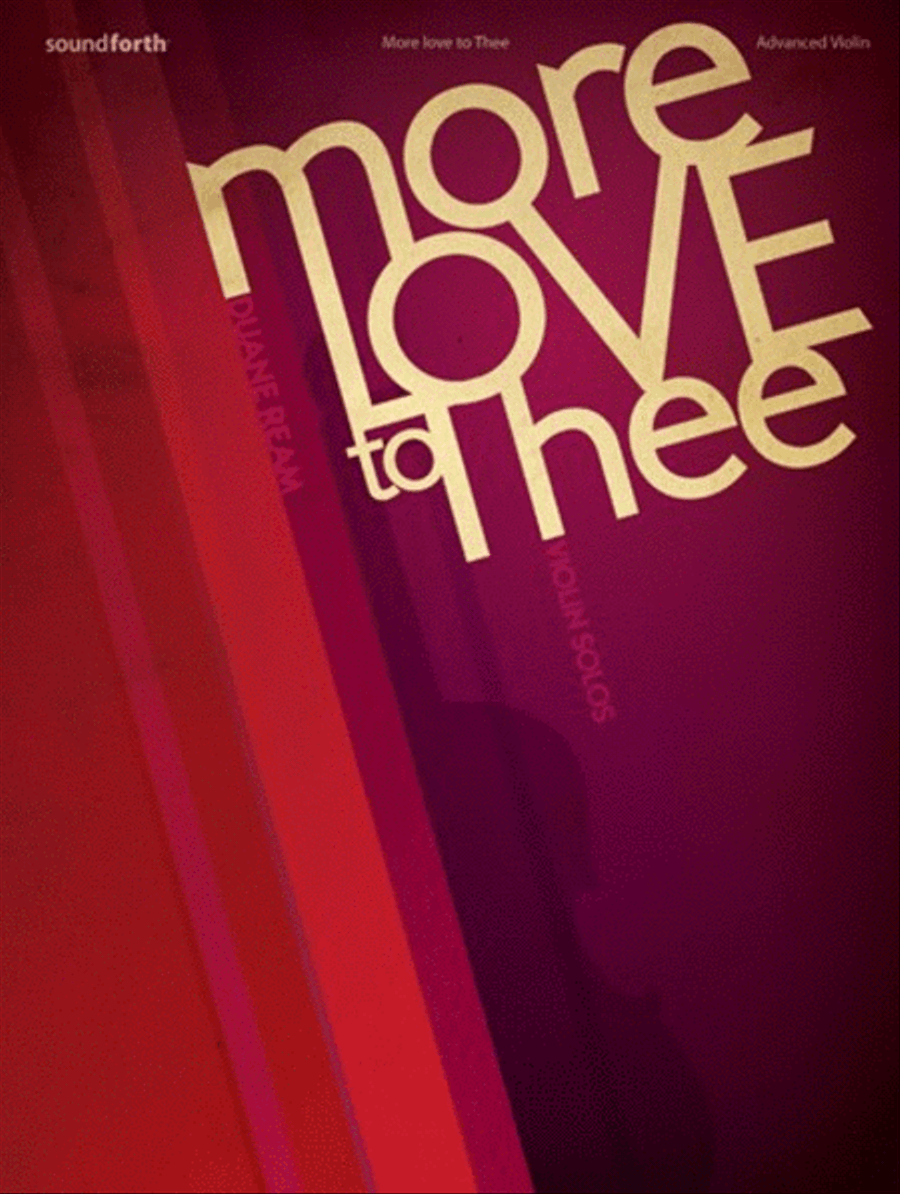 Book cover for More Love to Thee