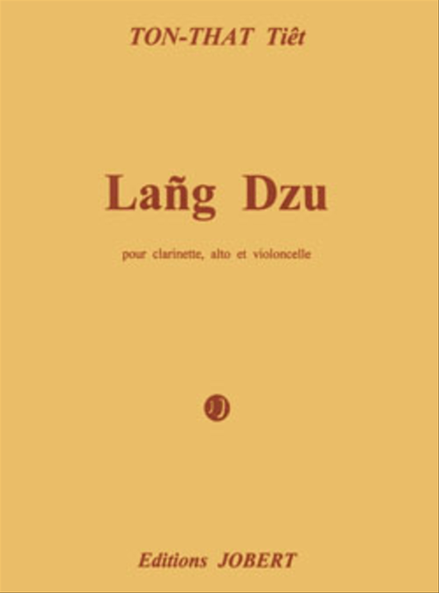 Lang Dzu Clarinet scores gallery preview page 1