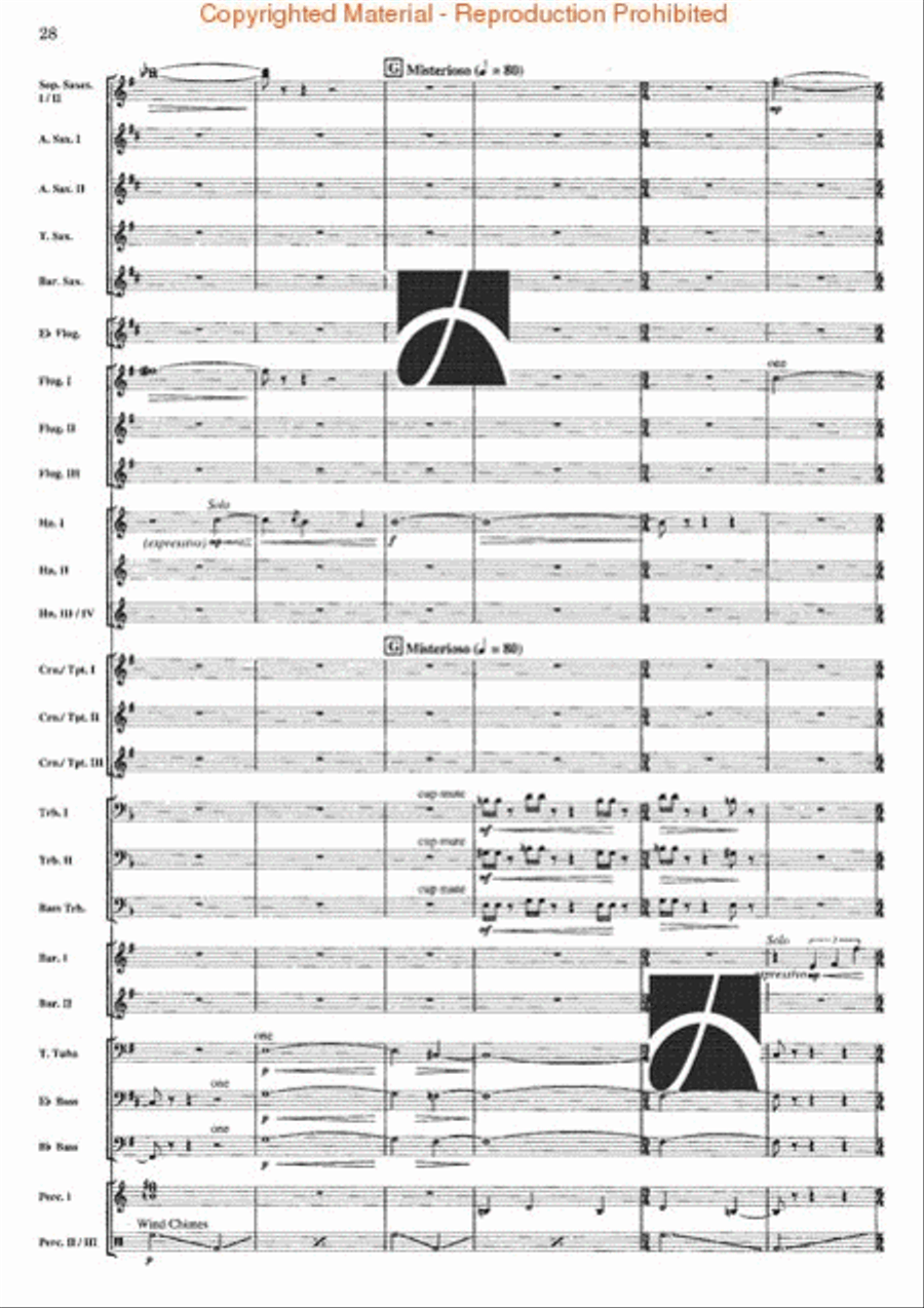 Firestorm Brass Band scores gallery preview page 28