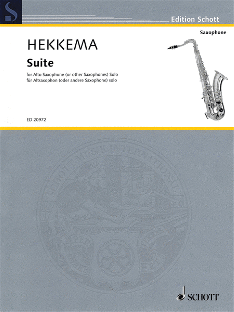 Suite Alto Saxophone scores gallery preview page 1