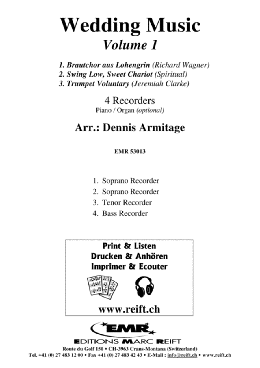 Wedding Music Volume 1 Recorder scores gallery preview page 2