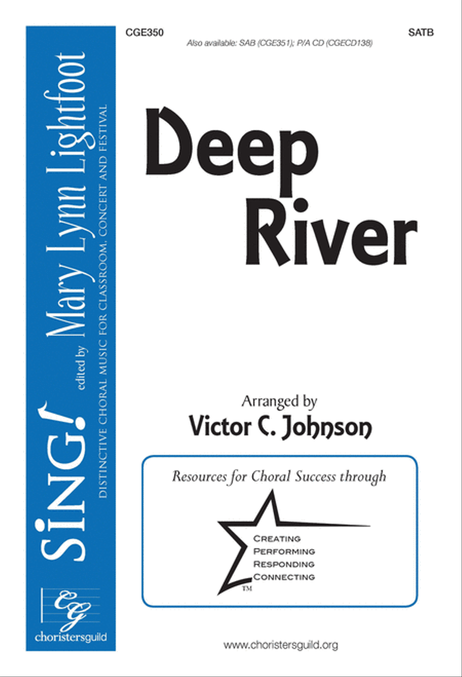 Deep River (SATB) 4-Part scores gallery preview page 1