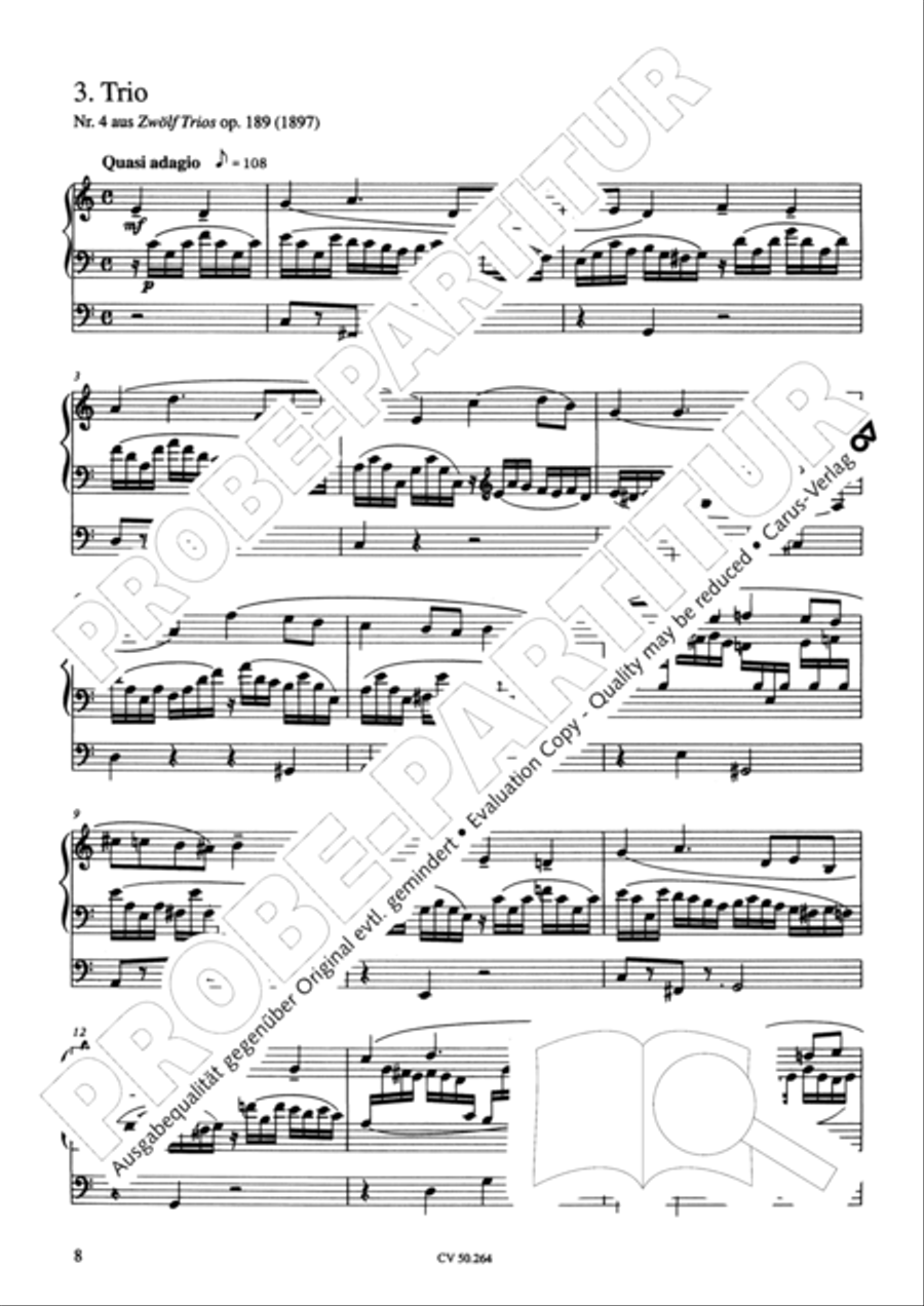 Free organ music for the Worship Service Organ Solo scores gallery preview page 9
