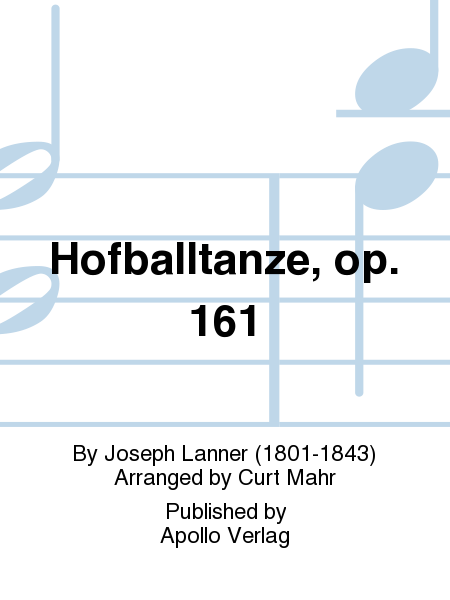 Hofballtänze op. 161