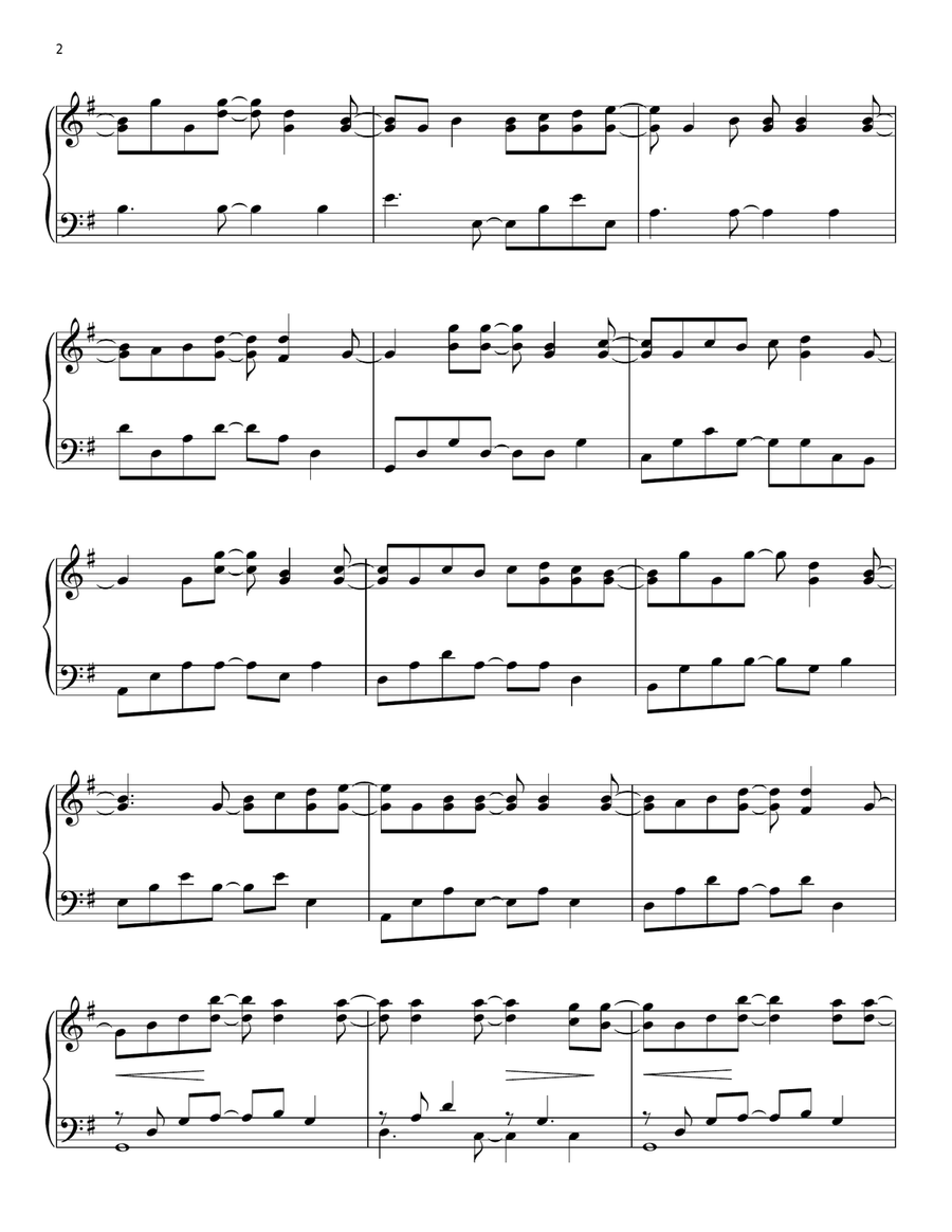 100 Years Piano Solo scores gallery preview page 2