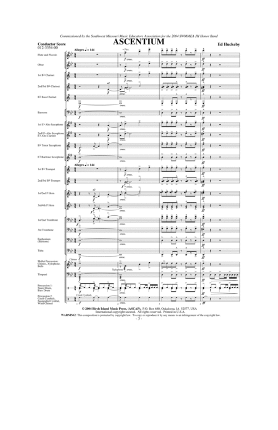 Ascentium Concert Band scores gallery preview page 2