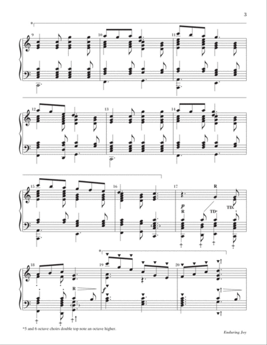 Enduring Joy 5-Octaves scores gallery preview page 4