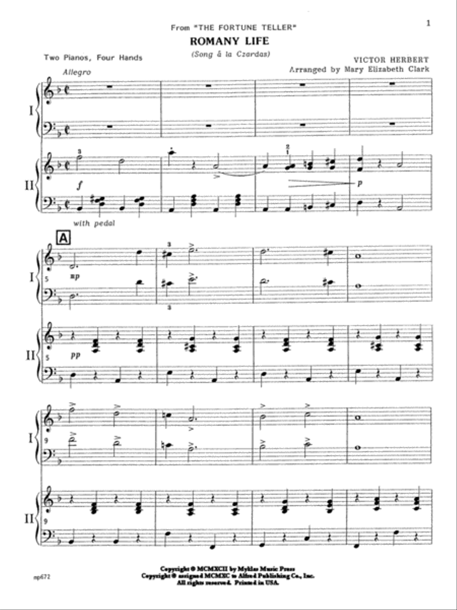 Romany Life Small Ensemble scores gallery preview page 2