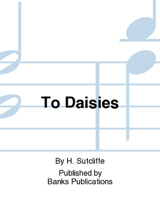 Book cover for To Daisies