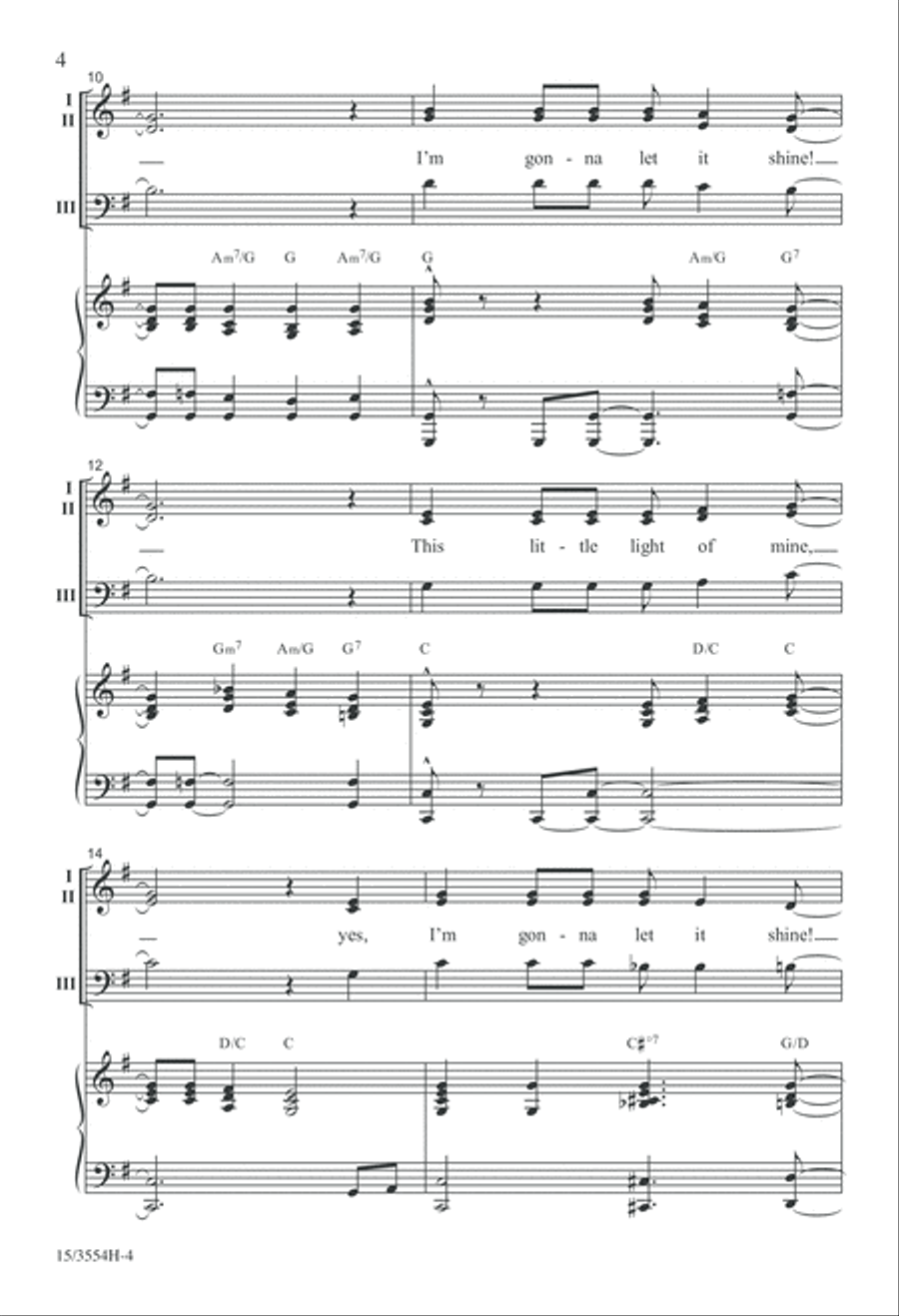 This Little Light of Mine 3-Part scores gallery preview page 4