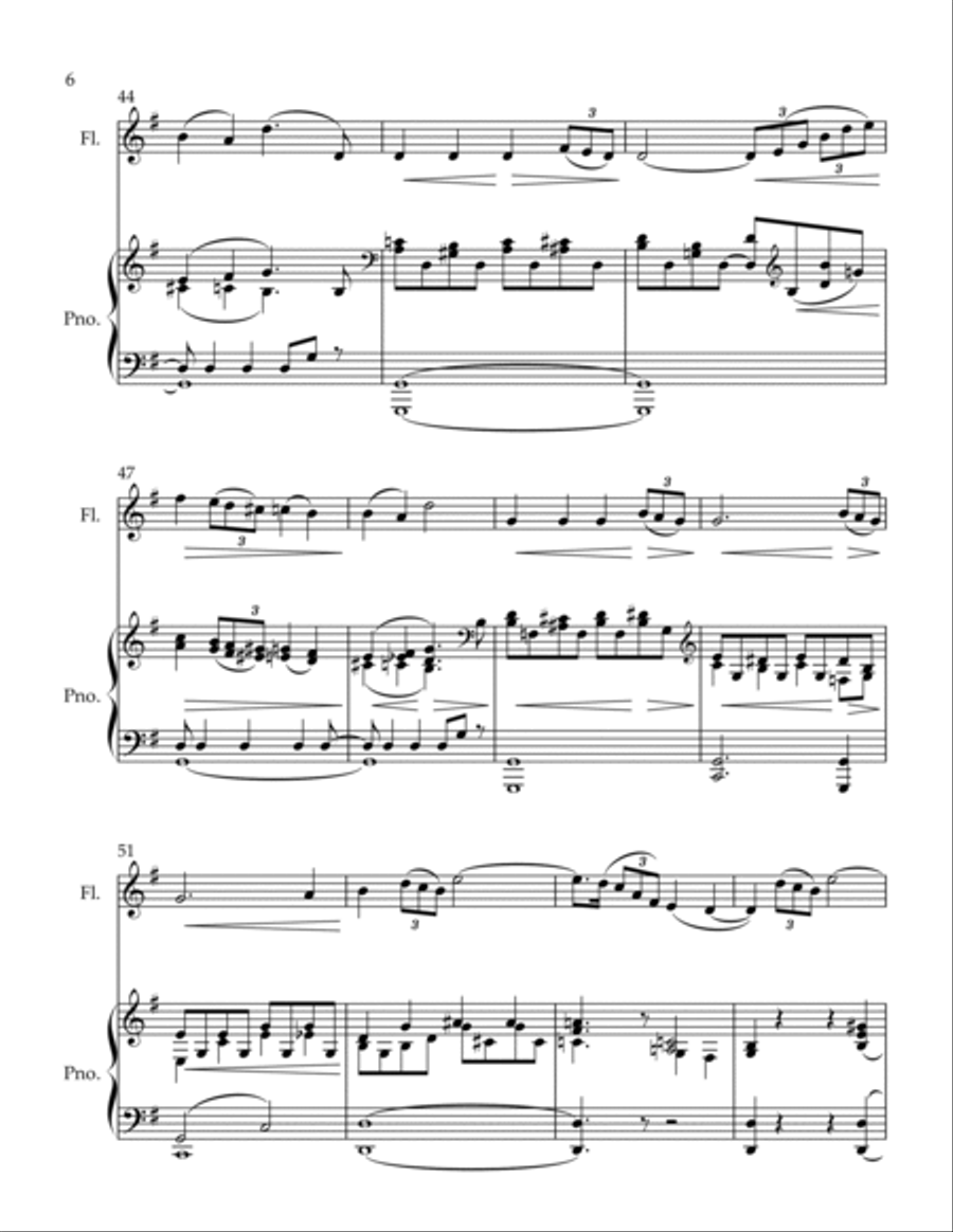 Gondoliera Flute Solo scores gallery preview page 6